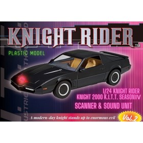 Knight Rider K.I.T.T. Season four + sound/light, byggsats skala 1:24