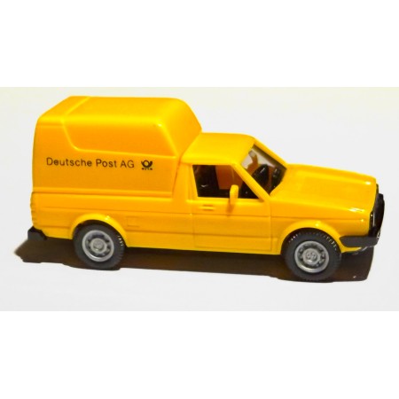 VW Caddy Post AG - Yellow - Wiking (H0)