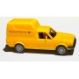 VW Caddy Post AG - Gul - Wiking (H0)