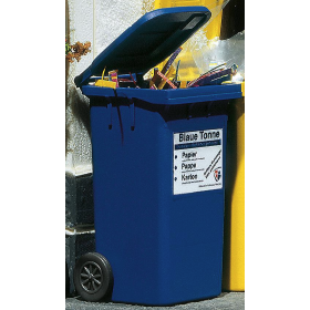 POLA 333206- 2 Blue Refuse Bins, Scale 1:22,5