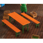 POLA 333222- Table with benches, Scale 1:22,5