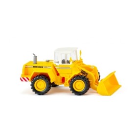 Liebherr 531, Front Loader/Tractor, Yellow - Wiking (H0)