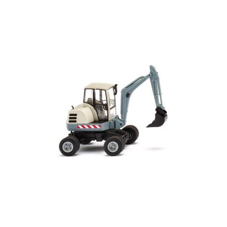 Excavator, Grey - Wiking (H0)