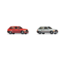 2 Opel Corsa A- Noch 44602 Scale Z