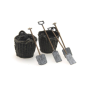 Coal baskets and tools