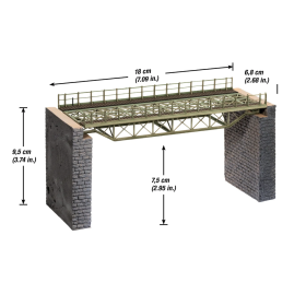 Bridge Deck, Straight- Noch 67024