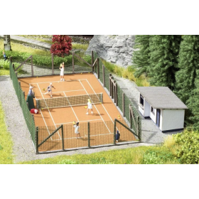 Tennis Court incl. figures- Noch 65615