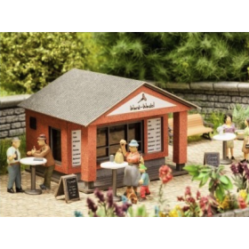 Sausage stand incl. figures- Noch 65613