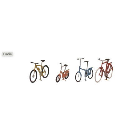 Bicycles Modern, 4 pcs