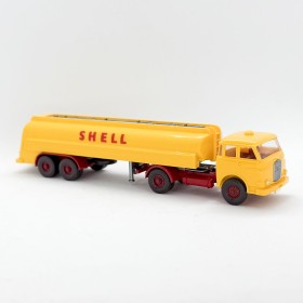 Wiking 966/1A - Yellow MAN 10.230 Tanker "SHELL" - Retro H0