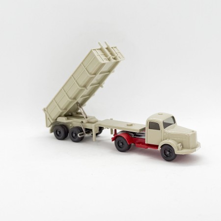 Wiking 1112/2 - Beige MB 3500 Tipper - Retro H0