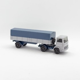 Wiking 711/1BB - GreyMB 1317 Semi truck trailer - Retro H0