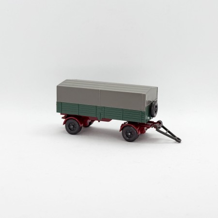 Wiking 528/1H - Green trailer - Retro H0