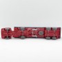 Wiking 731/1 - Red/Blue Henschel HS 14 Semi-trailer-truck - Retro H0