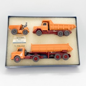 Wiking 1189/1 - Three construction vehicles - Retro H0