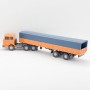 Wiking 735/1AB - Orange MB 2223 Semi-trailer-truck - Retro H0