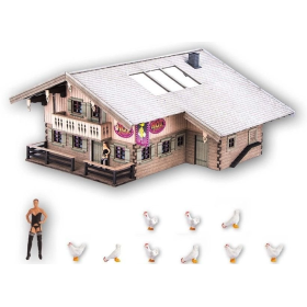 Chicken farm "Hot Chicken" incl. figures- Noch 66705